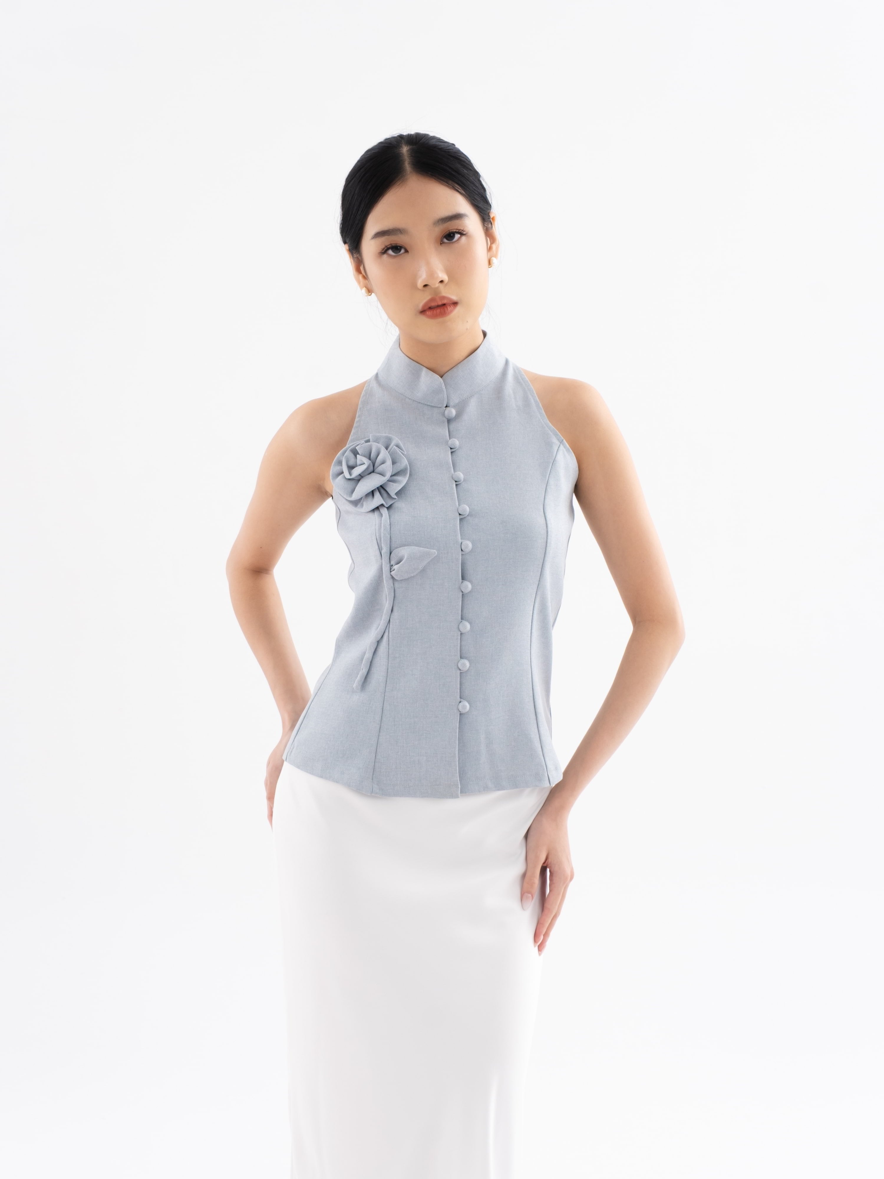 Ms Daisy [Bloom] - Rose Semi-Wool Top