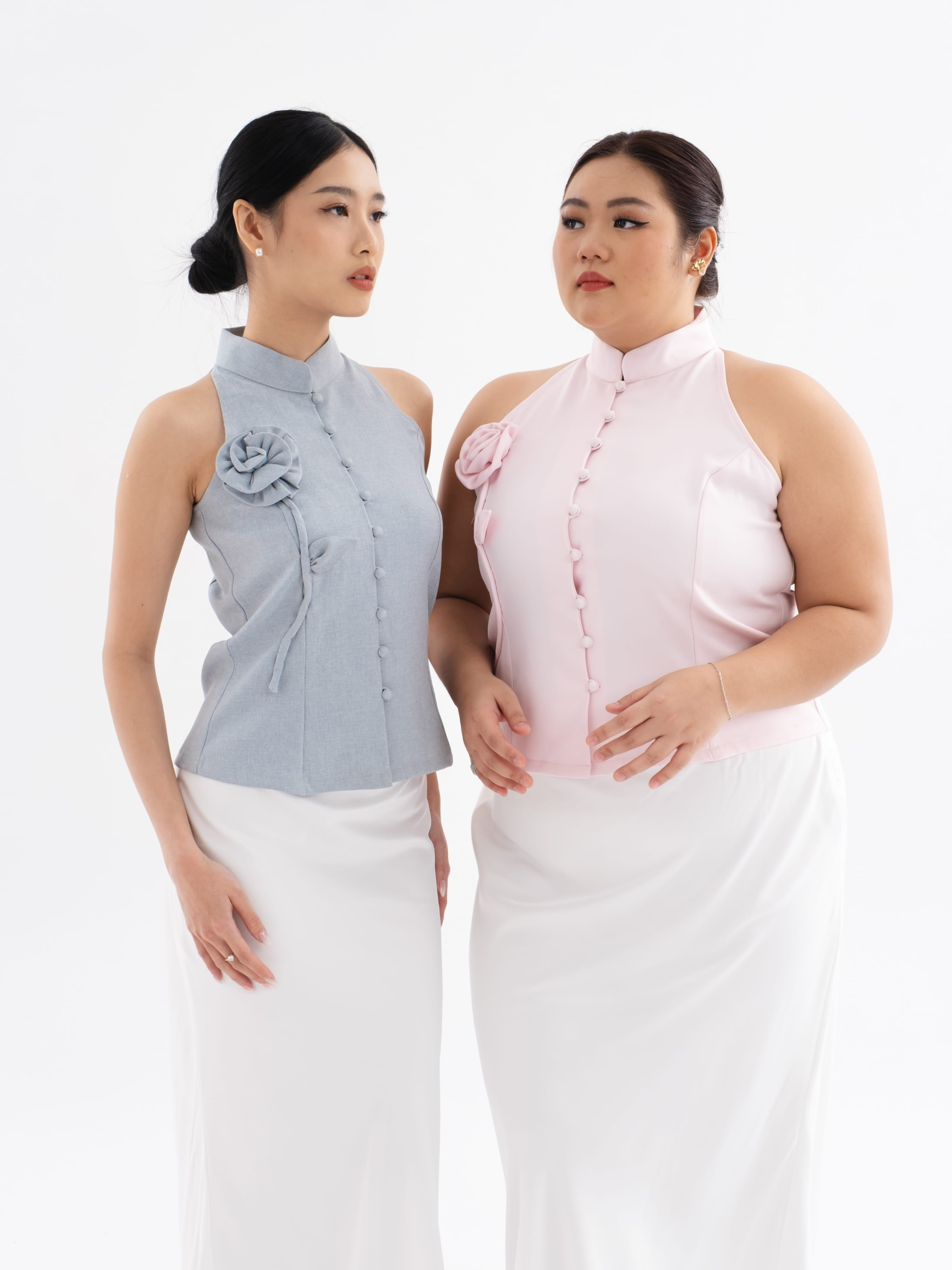 Ms Daisy [Bloom] - Rose Semi-Wool Top