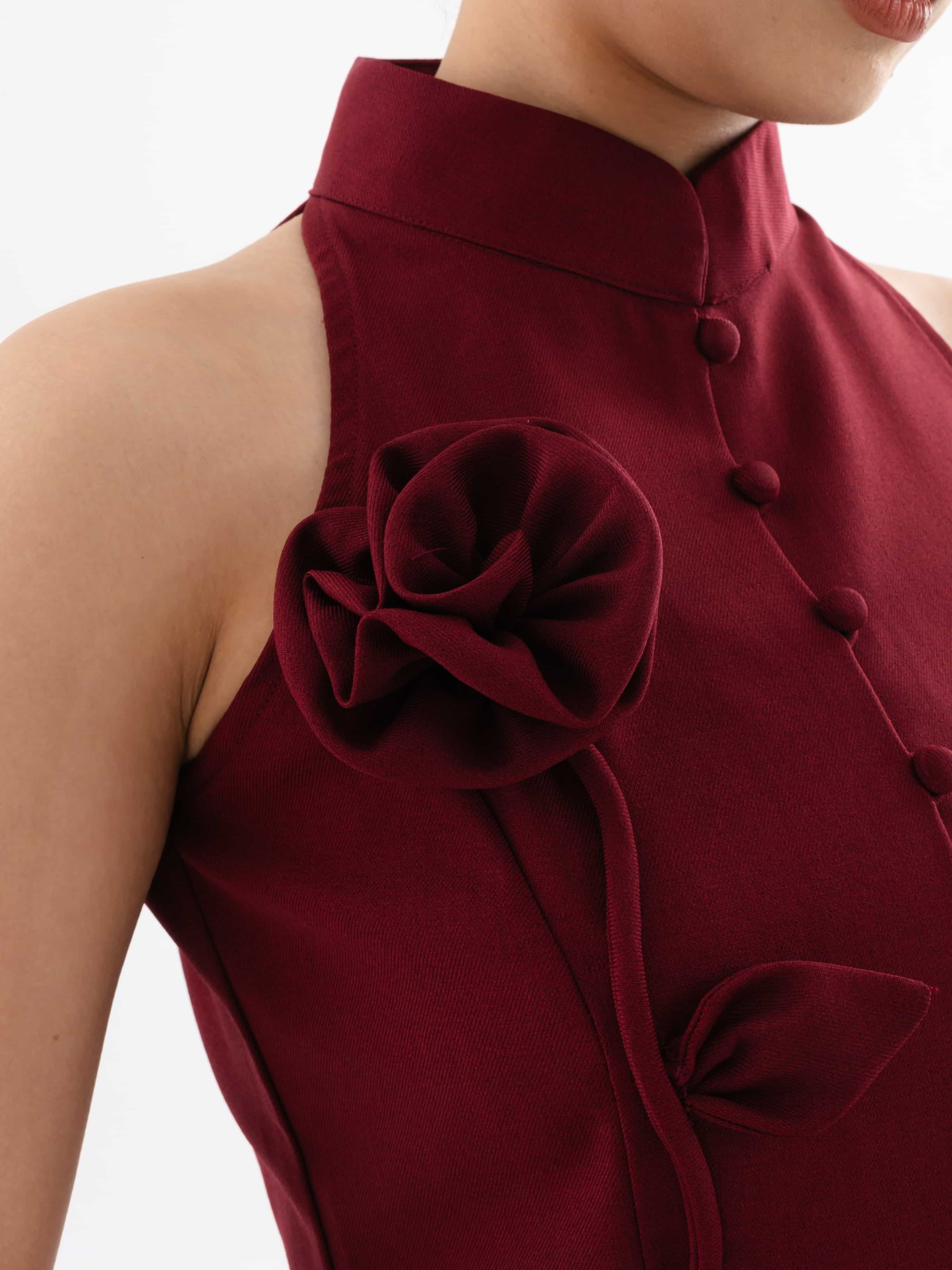 Ms Daisy [Bloom] - Rose Semi-Wool Top