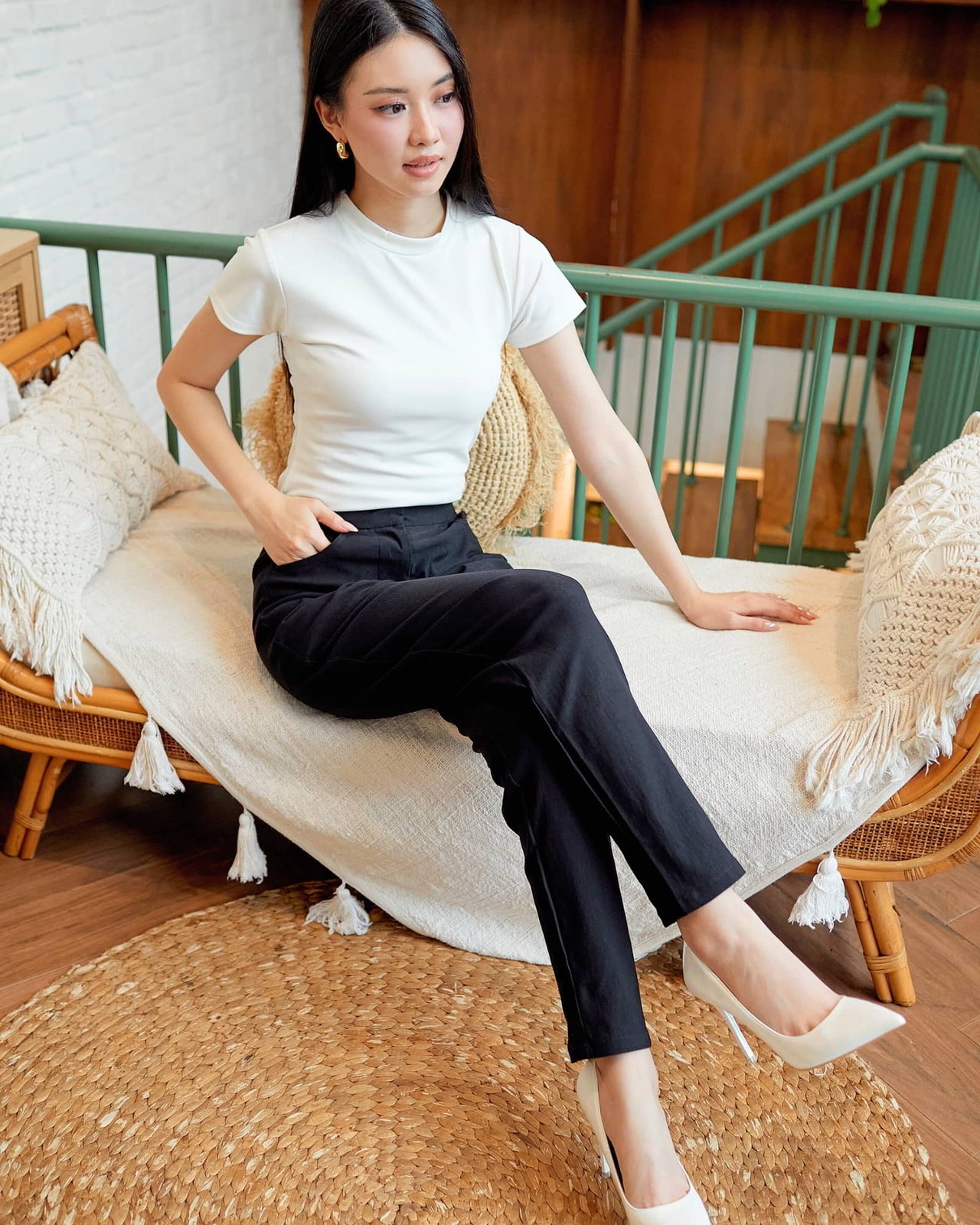 Ms Daisy Lucy Stretch Slim Fit Long Pants Celana Panjang